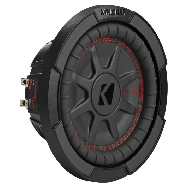 Kicker CompRT CWRT82, slimmat 8 tums baselement, 2x2 ohm i gruppen Nyheter hos CD Bilradio (41048CWRT82)