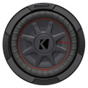 Kicker CompRT CWRT82, slimmat 8 tums baselement, 2x2 ohm