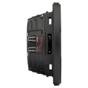 Kicker CompRT CWRT84, slimmat 8 tums baselement, 2x4 ohm