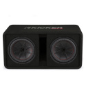 Kicker CompR DCWR102, portad 2x10 tums baslåda, 2 ohm
