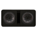 Kicker CompR DCWR102, portad 2x10 tums baslåda, 2 ohm