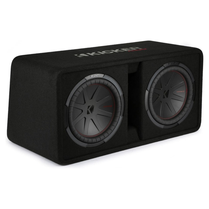 Kicker CompR DCWR122, portad 2x12 tums baslåda, 2 ohm i gruppen Nyheter hos CD Bilradio (41048DCWR122)