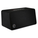 Kicker CompR DCWR122, portad 2x12 tums baslåda, 2 ohm