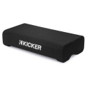 Kicker CompRT TRTP82, slimmad nedåtriktad 8 tums baslåda med passiv radiator, 2 ohm
