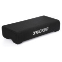 Kicker CompRT TRTP82, slimmad nedåtriktad 8 tums baslåda med passiv radiator, 2 ohm
