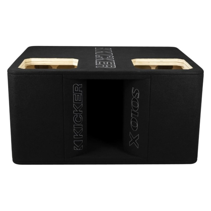 Kicker SoloX DUL7X12, tom portad 2x12 tums baslåda för SoloX L7X i gruppen Nyheter hos CD Bilradio (41049DUL7X12)