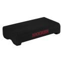 Kicker Solo-Baric L7TDF102, slimmad sluten nedåtriktad 10 tums baslåda, 2 ohm