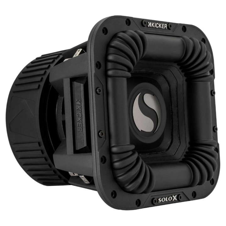 Kicker SoloX L7X101, fyrkantigt 10 tums baselement, 2x1 ohm i gruppen Nyheter hos CD Bilradio (41049L7X101)
