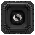 Kicker SoloX L7X121, fyrkantigt 12 tums baselement, 2x1 ohm