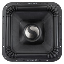 Kicker SoloX L7X182, fyrkantigt 18 tums baselement, 2x2 ohm