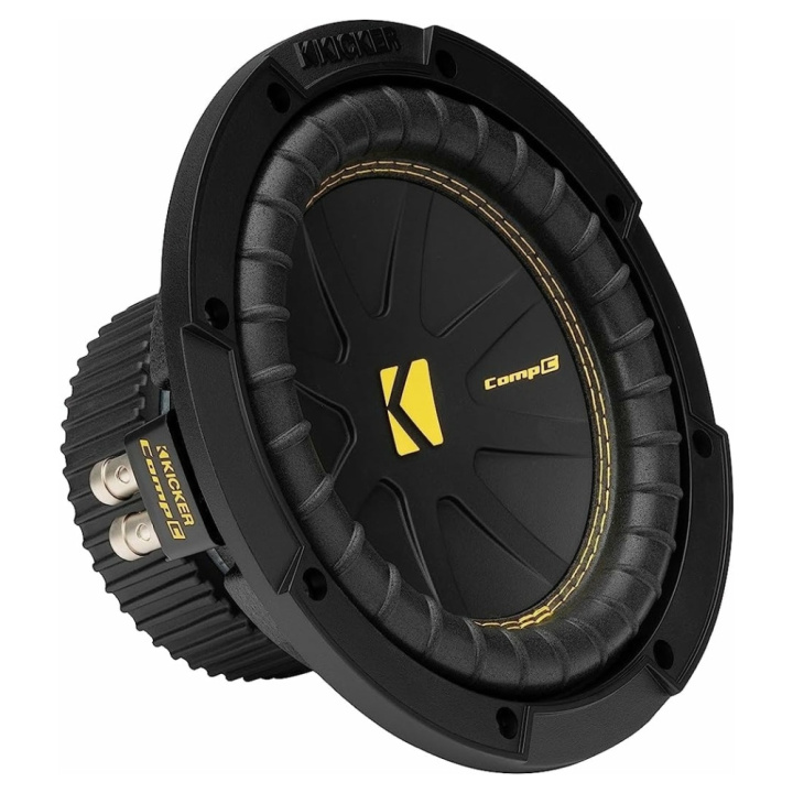Kicker CompC CWCD84, 8 tums baselement, 2x4 ohm i gruppen Nyheter hos CD Bilradio (41050CWCD84)