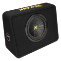Kicker CompC TCWC104, slimmad portad 10 tums baslåda, 4 ohm