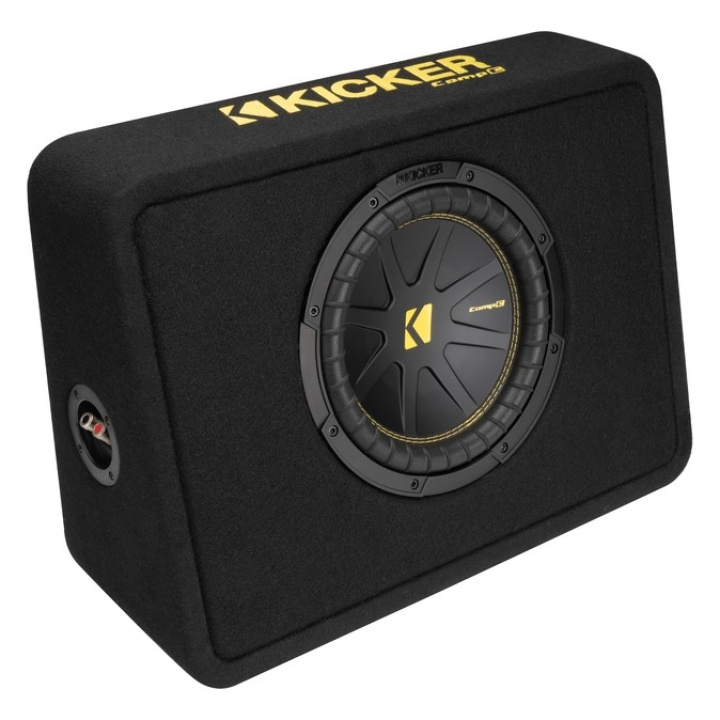 Kicker CompC TCWC104, slimmad portad 10 tums baslåda, 4 ohm i gruppen Nyheter hos CD Bilradio (41050TCWC104)