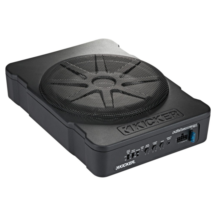Kicker Hideaway HS10, slimmad sluten 10 tums aktiv baslåda i gruppen Nyheter hos CD Bilradio (41051HS10)