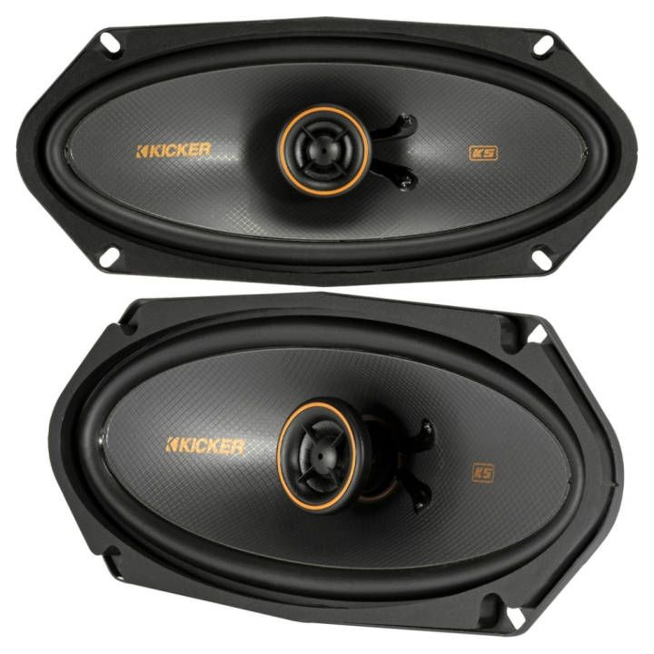 Kicker KSC41004, 4x10 tums koaxialhögtalare, par i gruppen Nyheter hos CD Bilradio (41051KSC41004)