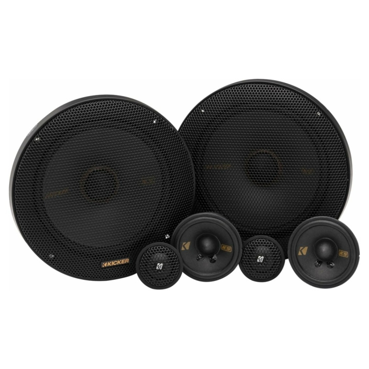 Kicker KSS365, 6 tums 3-vägs kitsystem, par i gruppen Nyheter hos CD Bilradio (41051KSS365)