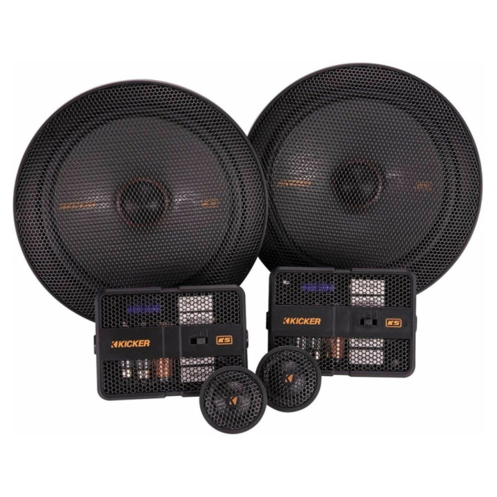 Kicker KSS6704, 6.5 tums kitsystem, par i gruppen Nyheter hos CD Bilradio (41051KSS6704)