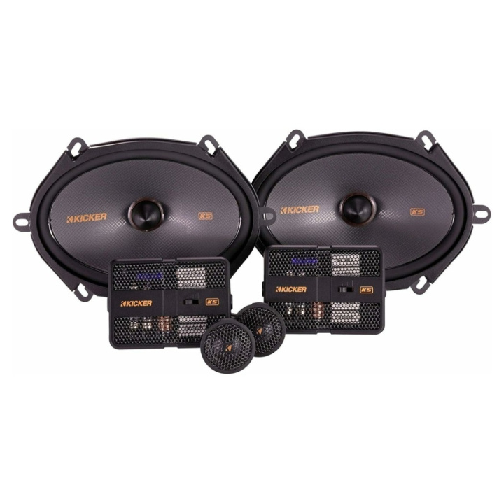 Kicker KSS6804, 6x8 tums kitsystem, par i gruppen Nyheter hos CD Bilradio (41051KSS6804)