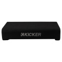 Kicker CompRT PTRTP10, slimmad nedåtriktad 10 tums aktiv baslåda med passiv radiator