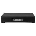 Kicker CompRT PTRTP12, slimmad nedåtriktad 12 tums aktiv baslåda med passiv radiator
