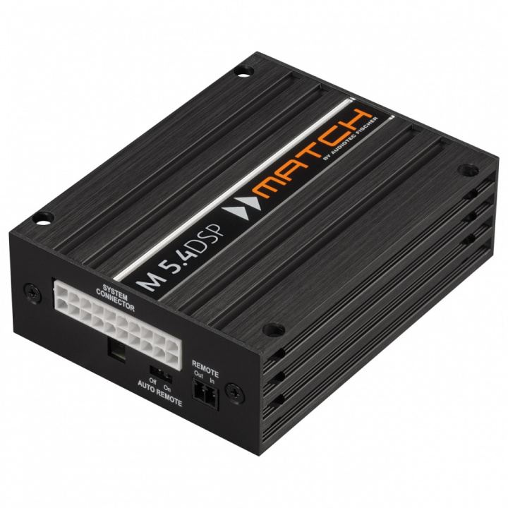 Match M 5.4DSP, 5-kanalig mikroförstärkare med ljudprocessor i gruppen Slutsteg / Ljudprocessorer hos CD Bilradio (550M115004)