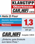 Helix D FOUR, 4-kanaligt slutsteg