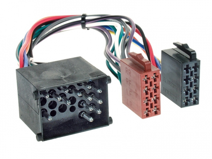 ISO-Kontakt BMW 17-pol 3/5/7/8-serie (runda stift) i gruppen Modellanpassat / BMW / BMW Z3 / BMW Z3 1996-2002 hos CD Bilradio (700102002)