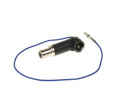 Antennaadapter ISO(f) till ISO(m), 12V phantom
