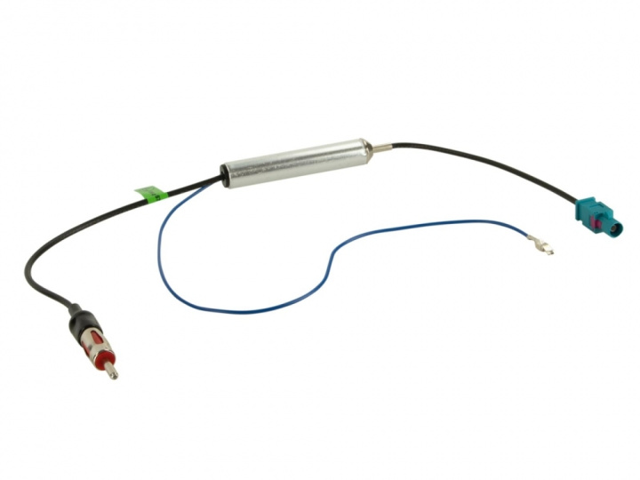 Antennaadapter Fakra(m) till DIN(m), 12V phantom i gruppen Tillbehör / Antenner / Antennadaptrar hos CD Bilradio (7001524031)