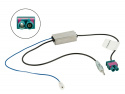 Antennaadapter Fakra till DIN, 20 cm