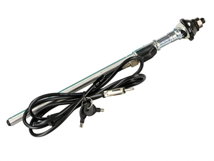 Teleskopantenn AM/FM universal, krom i gruppen Modellanpassat / Mercedes / S-Klass / 1972-1980 (W116) hos CD Bilradio (700157677153)