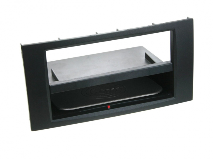 1-DIN Facia-platta INBAY Ford, svart i gruppen Modellanpassat / Ford / Fusion / Ford Fusion 2006-2012 hos CD Bilradio (700241114081)