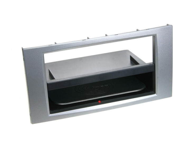 ACV Monteringsram 2-DIN Ford, silver i gruppen Modellanpassat / Ford / Fusion / Ford Fusion 2006-2012 hos CD Bilradio (700241114083)