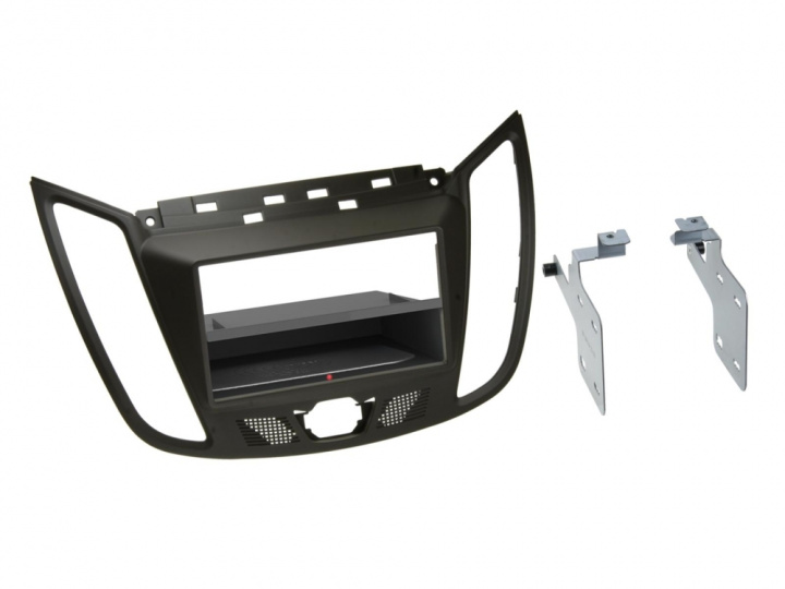 Facia-platta 2-DIN INBAY Ford C-MAX/Kuga, mörkbrun i gruppen Modellanpassat / Ford / Kuga / Kuga 2017-> hos CD Bilradio (700241114223)