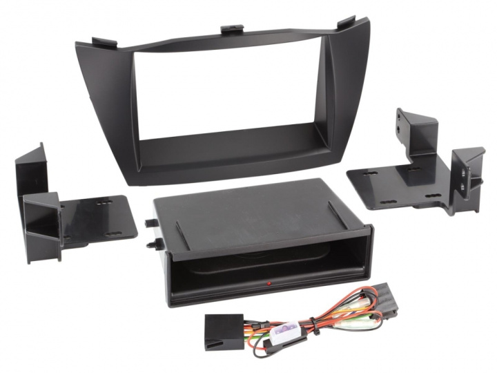 2-DIN Monteringsram INBAY Hyundai IX35, svart i gruppen Modellanpassat / Hyundai / ix35 / ix35 2010- hos CD Bilradio (70024114335)