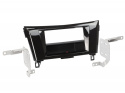 Monteringsram 2-DIN Nissan Qashqai/X-Trail, piano black