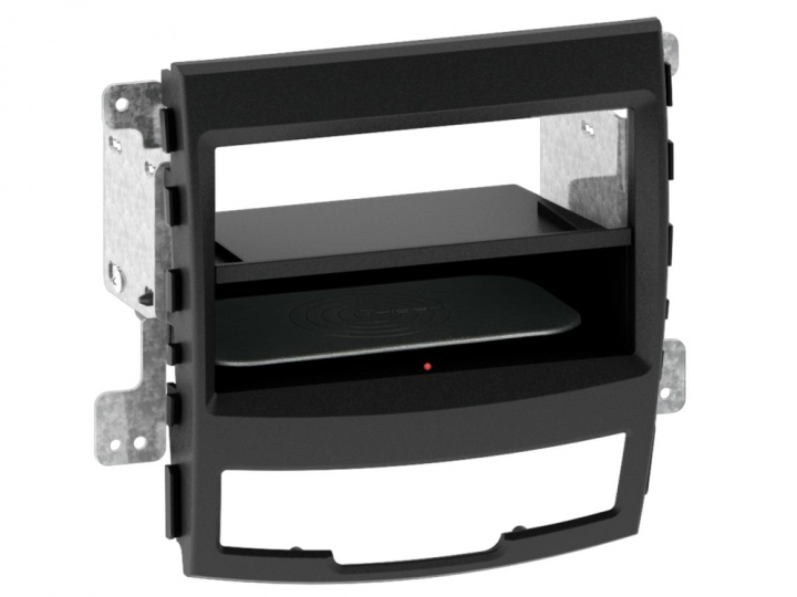 2-DIN Monteringsram INBAY Ssangyong Korando, svart i gruppen Modellanpassat / Ssangyong / Korando / 2010-2013 (C200) hos CD Bilradio (70024127505)
