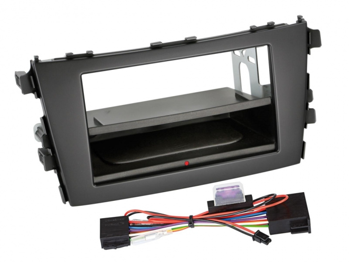 Monteringsram 2-DIN Suzuki Celerio, svart i gruppen Modellanpassat / Suzuki / Celerio / 2014-2021 (FE) hos CD Bilradio (700241294091)