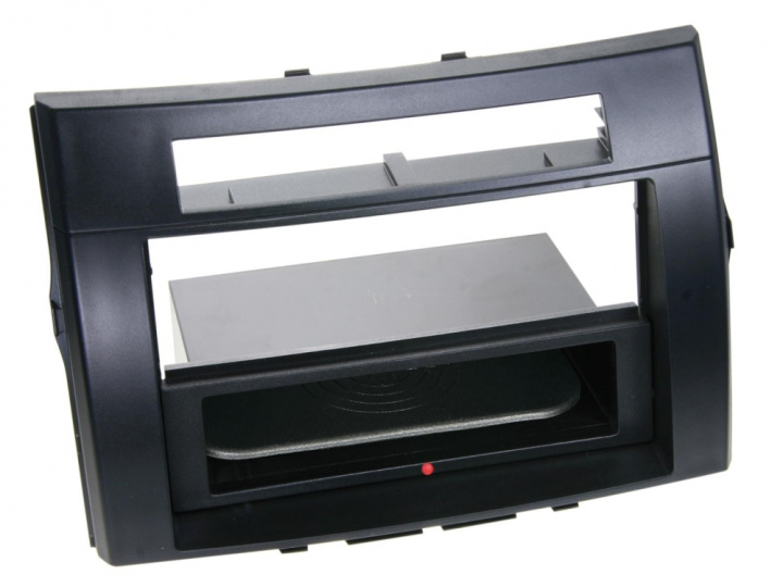 Monteringsram 1/2-DIN Toyota Corolla Verso, svart i gruppen Modellanpassat / Toyota / Corolla Verso / 2004-2009 (AR10) hos CD Bilradio (700241300211)