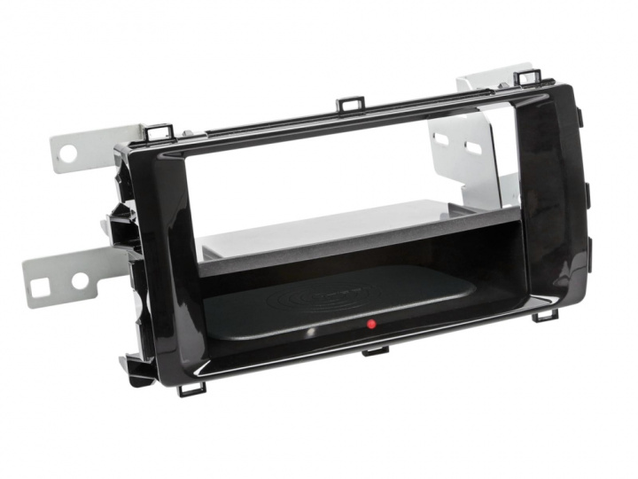 Monteringsram 1/2-DIN Toyota Auris, piano i gruppen Modellanpassat / Toyota / Auris / 2012-2019 (E180) hos CD Bilradio (70024130024)