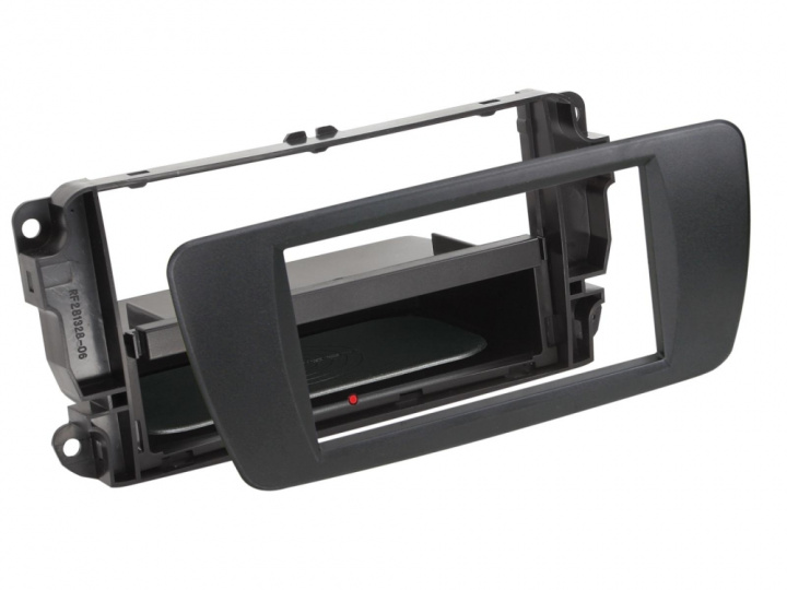 Monteringsram 1/2-DIN INBAY Seat Ibiza, matt svart i gruppen Modellanpassat / Seat / Ibiza / 2012-2015 (Facelift) hos CD Bilradio (700241328062)