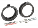 Högtalaradapter Audi/Seat/Skoda/VW Ø165mm
