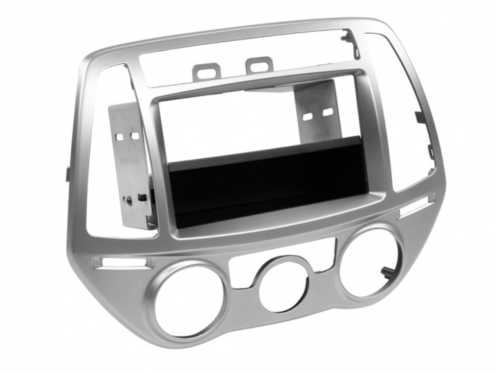 Monteringsram 2-DIN med prylfack Hyundai i20 i gruppen Modellanpassat / Hyundai / i20 / i20 2009-2014 hos CD Bilradio (700281143241)