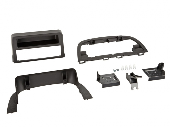 Monteringsram 1-DIN med prylfack Mazda 3 i gruppen Modellanpassat / Mazda / Mazda 3 / Mazda 3 2014-2018 hos CD Bilradio (70028117018)
