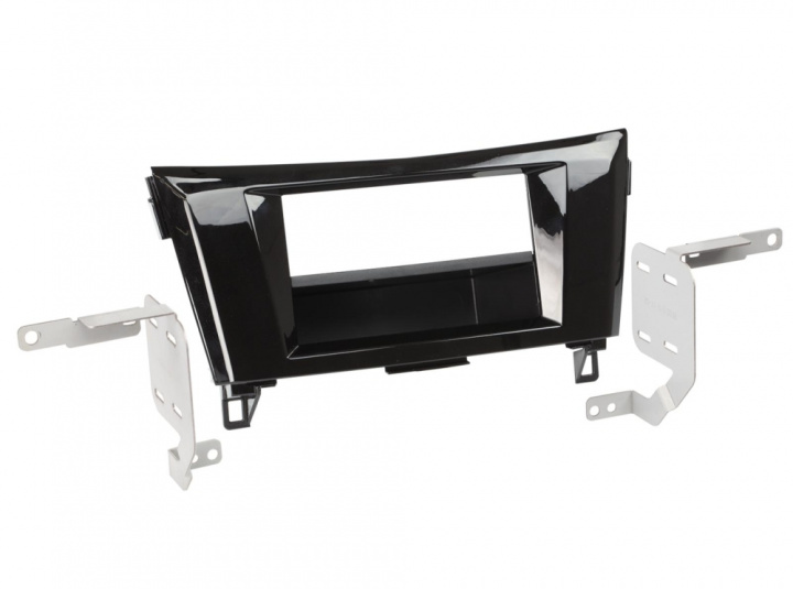 ACV Monteringsram 2-DIN med prylfack, Nissan Qashqai/X-Trail i gruppen Modellanpassat / Nissan / X-trail / X-Trail 2014-> hos CD Bilradio (700281210171)