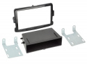 Monteringsram 2-DIN med prylfack Dacia/Fiat/Nissan/Opel/Renault