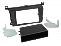 Monteringsram 2-DIN med prylfack, Toyota RAV4 04/2013-12/2018