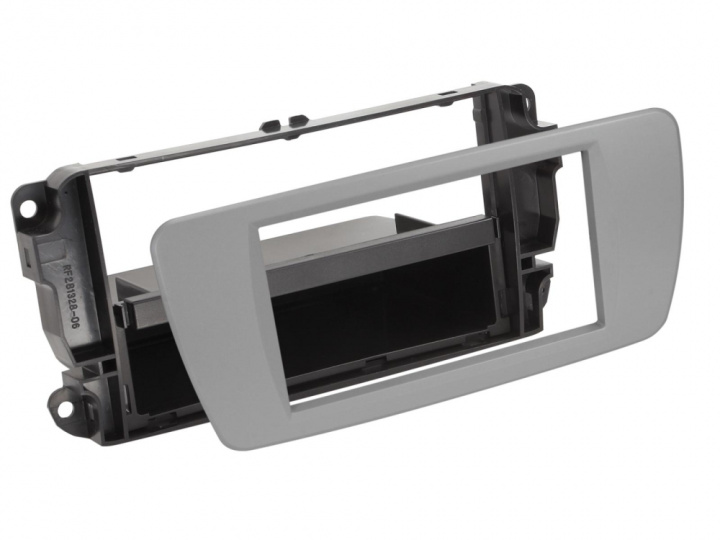 Monteringsram 2-DIN med prylfack, Seat Ibiza dublin grey i gruppen Modellanpassat / Seat / Ibiza / 2012-2015 (Facelift) hos CD Bilradio (700281328064)