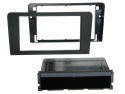 Monteringsram 2-DIN med prylfack Audi A3 2003-2013