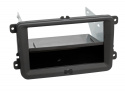 Monteringsram 2-DIN med prylfack Seat/Skoda/VW